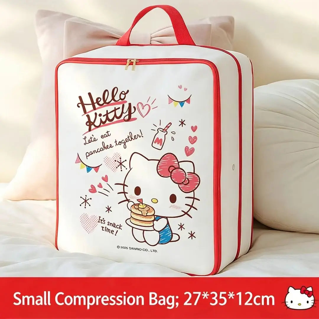 Hello Kitty Travel Storage Bag Luggage Compression Combination Classification Multi functional Travel Dustproof Storage Bag
