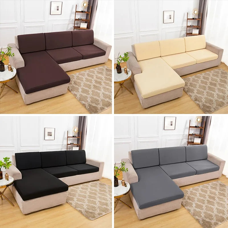 Waterproof Sofa Cushion Covers Sofa Cover For Living Room Silky Sofa Seat Cover Soft Stretch Couch Slipcover Furniture Protector
