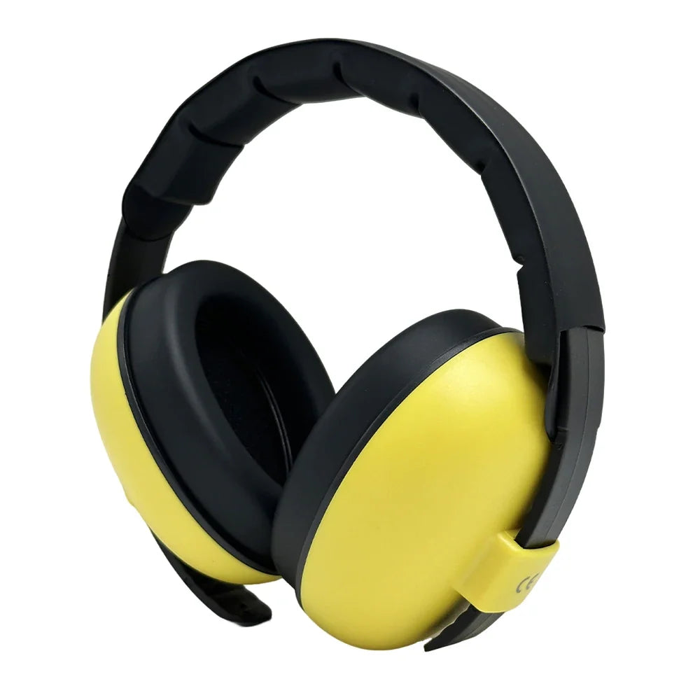 Baby Anti-noise Sleep Headphones Baby Ear Protection 2-in-1 Convertible Design Earmuffs， 0 Pressure ，Light,Adjustable
