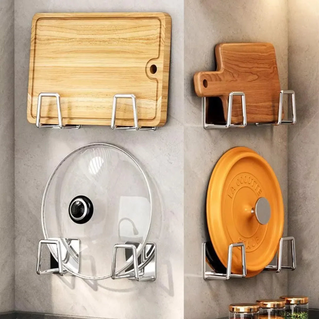 Stainless Steel Sink Sponge Holder Sponge Steel Ball Paste Inner Wall of Sink Kitchen Utensils
