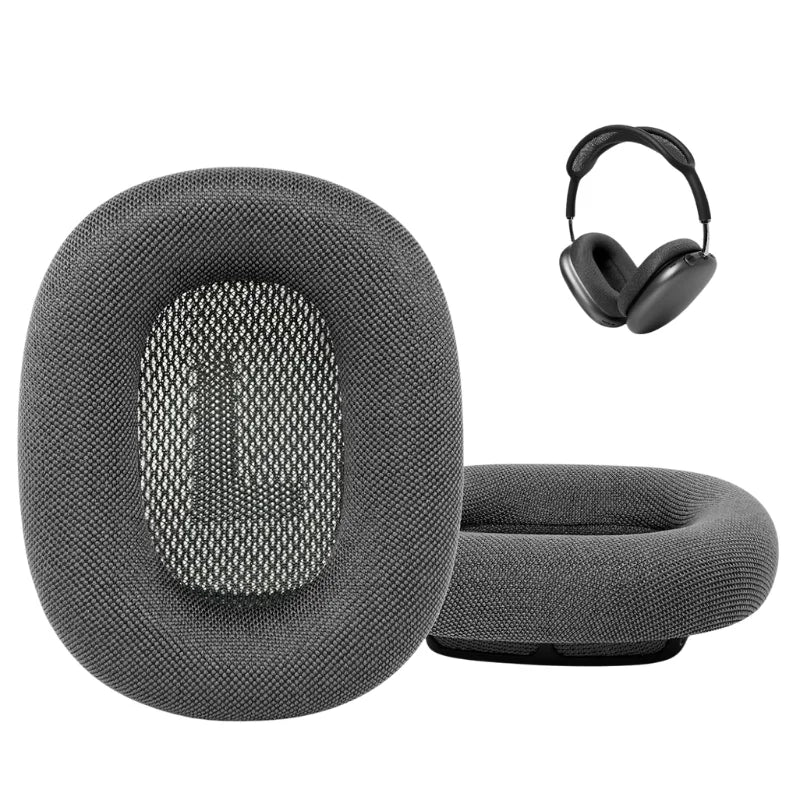 Magnetic Replacement Mesh Ear Pads for AirPods Max Headphones, Soft Ear Cushion Earmuff Pillow