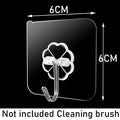 Hard-Bristled Crevice Cleaning Brush Gap Cleaning Brush Tool All-Around Stiff Angled Bristles for Bathroom Kitchen Cleaning Tool