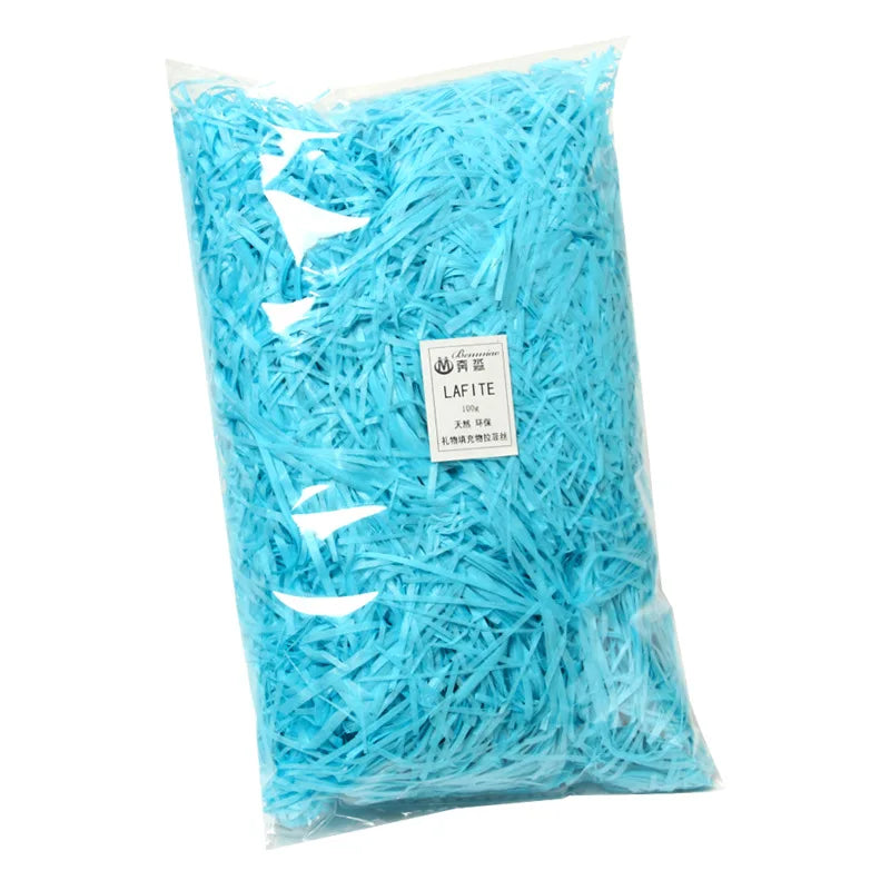 20/50g Multicolored Shredded Crinkle Paper Strands Shredded Crinkle Confetti DIY Gift Box Filling Party Wedding Christmas Decor