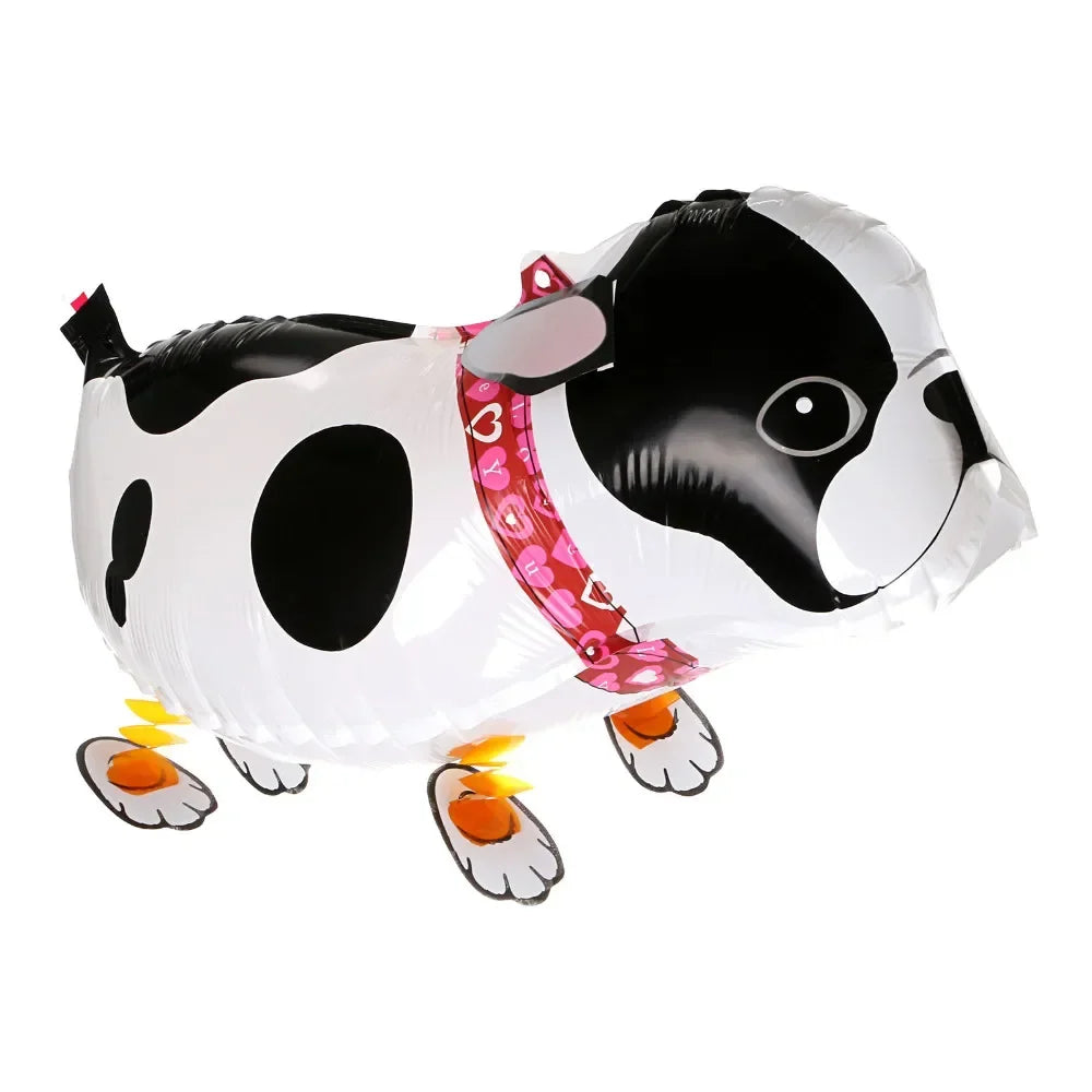 Cute Cat Dog Pet Dinosaur Balloon Girl Boy Happy Birthday Decoration Balloons Mixed Walking  Animal Balloons for Birthday