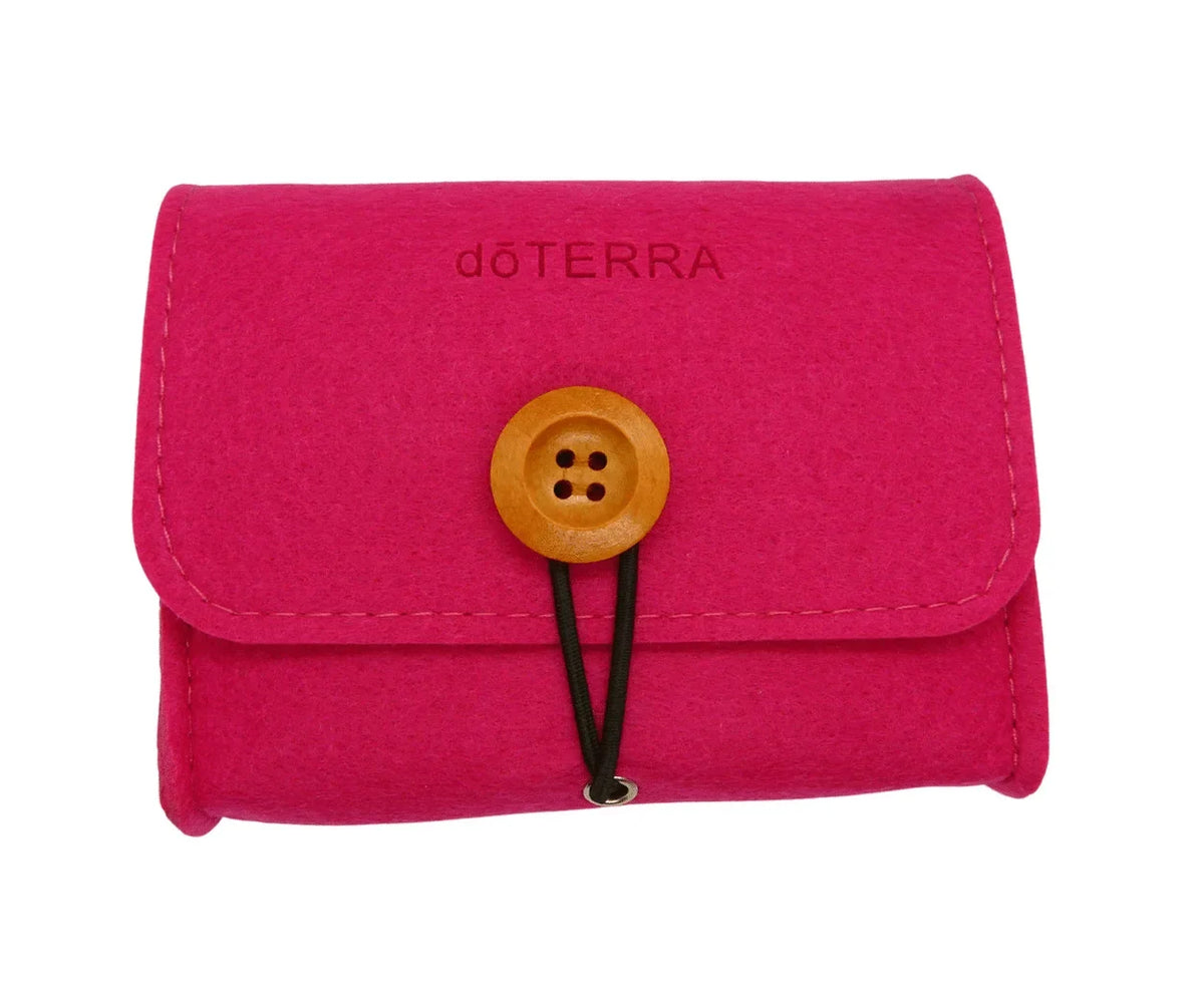 Felt Essential Oil Case for DoTERRA Young Living 6 Slots 10ML Storage Bag Bottles Holder Essential Oil Aromatherapy Storage Bag