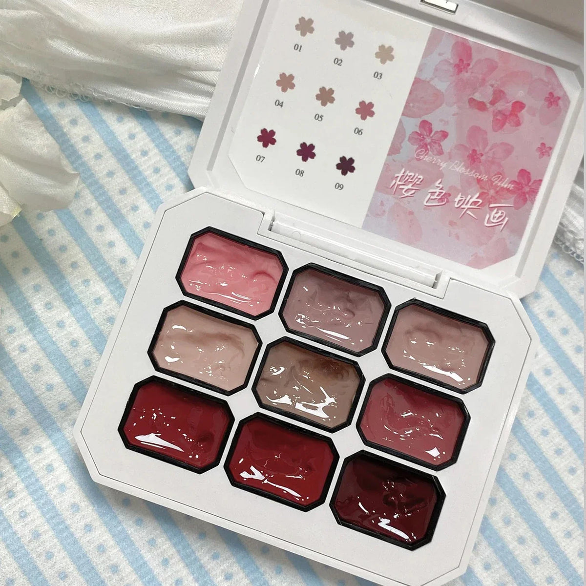 9 Color Painting Gel Nail Polish Nude Pink Painting Gel Smudge Canned High Saturation Popular Semi-solid Nail Polish for Nail Sa