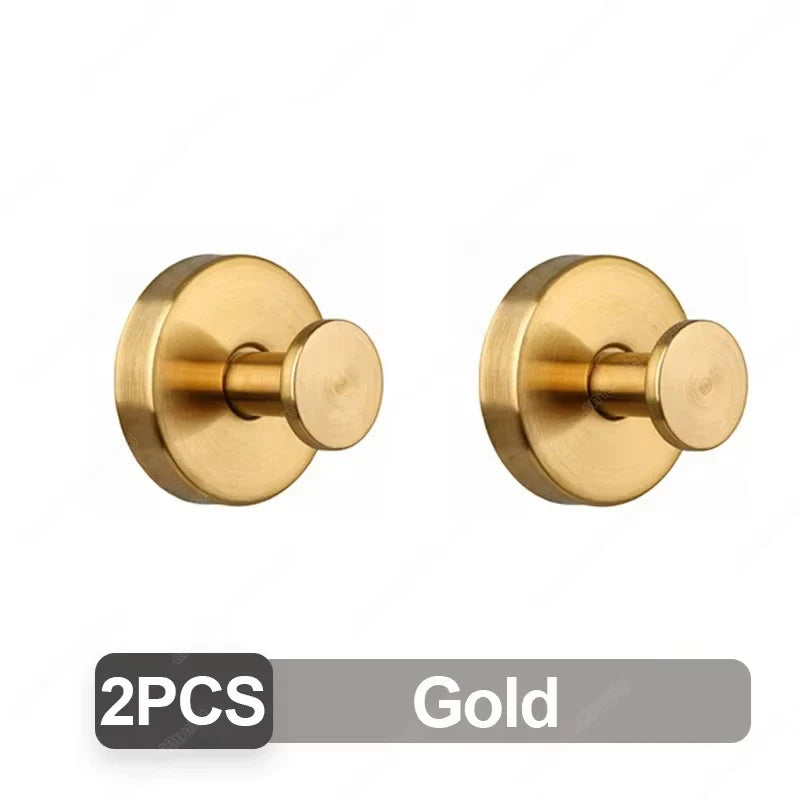 Suction Cup Hook Stainless Steel Punch-free Hooks Waterproof Wall Mount Strong Adsorption Hooks Reusable Kitchen Bathroom Hook