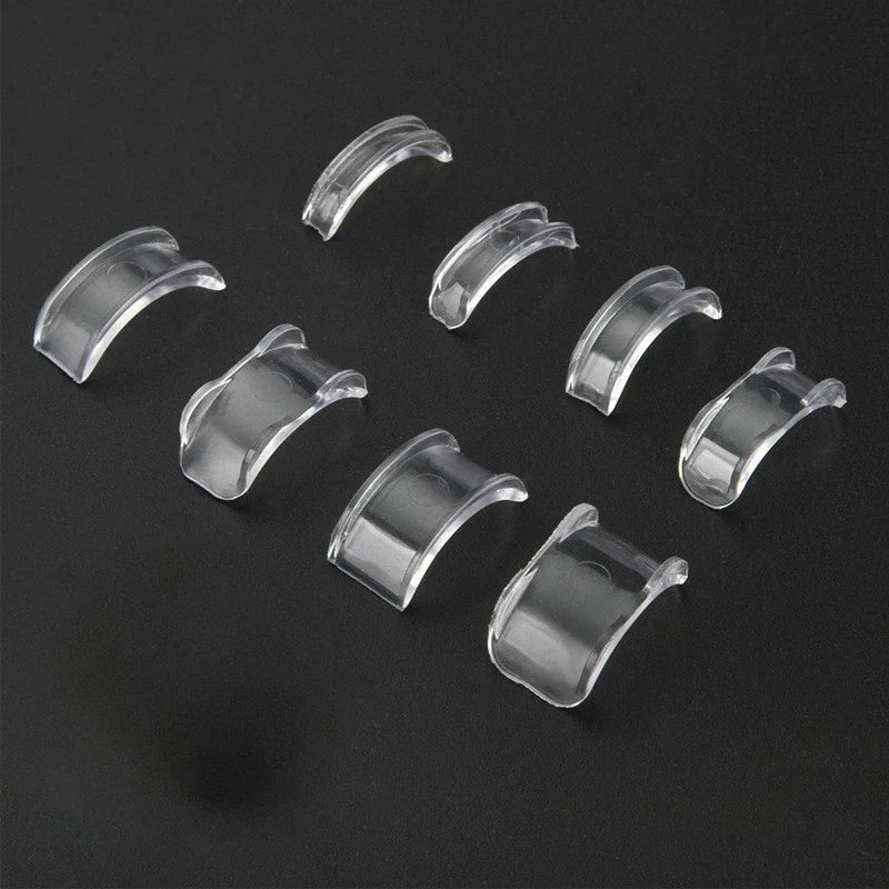 8 Sizes Silicone Invisible Clear Ring Sizer Anti-Loss Proof Invisible Ring Holder Retainer Shrinker for Large Rings
