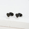 1 Pair Stainless Steel Earrings Trend Korean Sweet Heart Fashion Stud Earrings For Women Jewelry Party Friends Wedding Gifts NEW