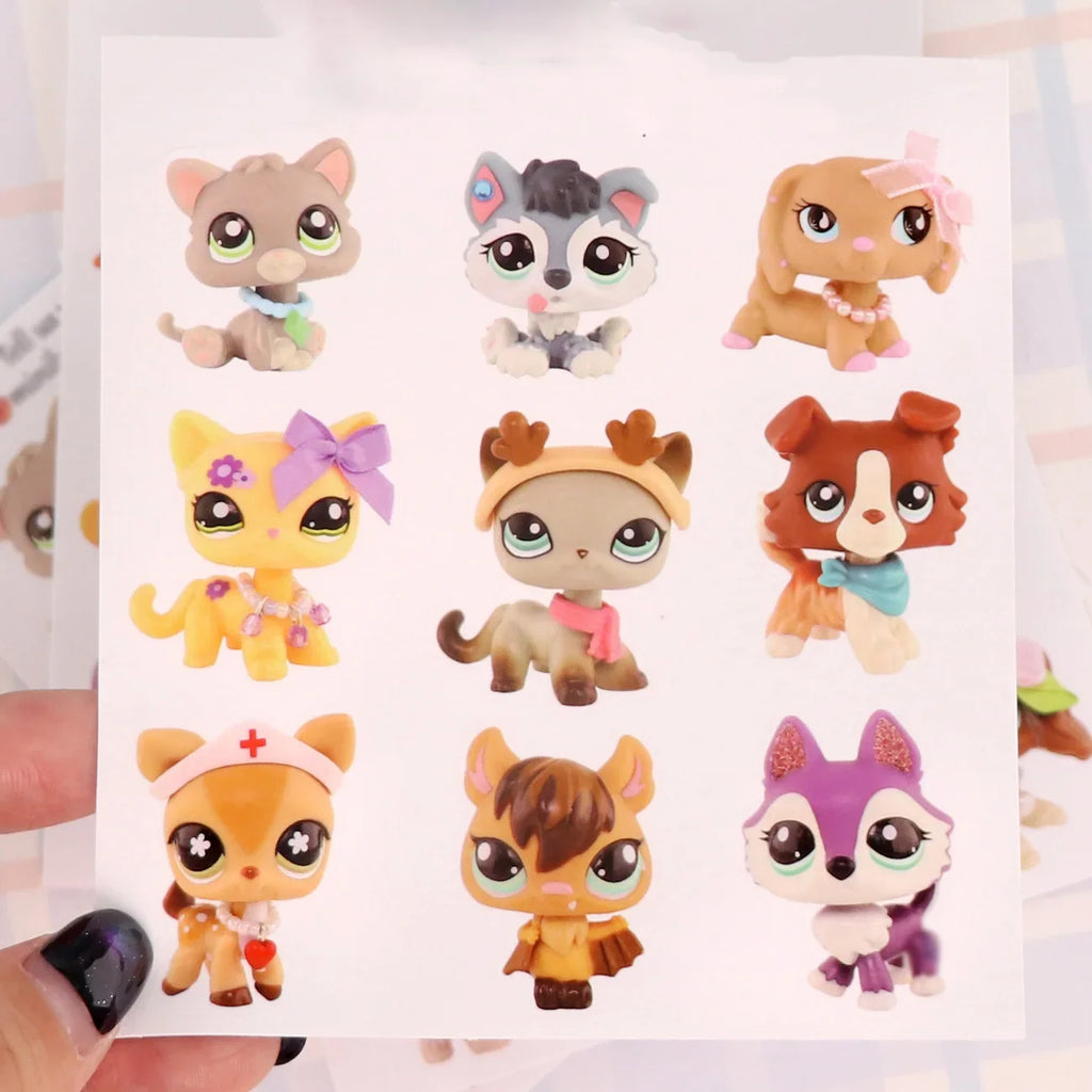 Pet Shop Short Hair Cat Dachshund Collie Deer More Different Choice Cat/Dog Puppy Kids Gift Set