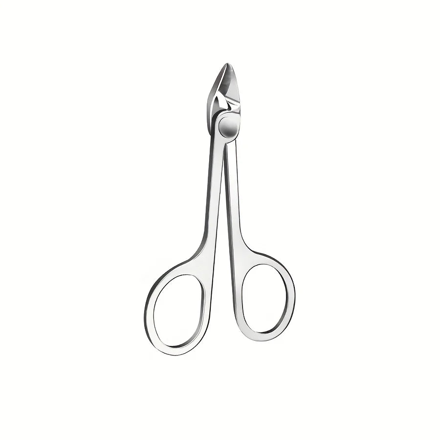 Stainless Steel Cuticle Scissors Nail Clippers Portable Multifunctional Tool for Manicure and Pedicure Trimmer Ingrown Tool