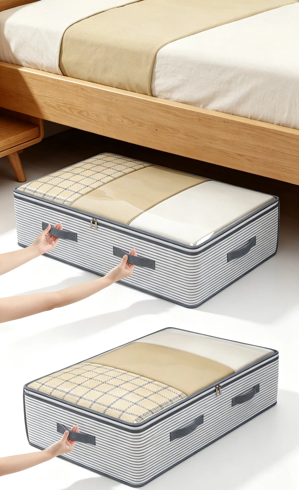 1pc Home Under-bed Garbage Bag for Clothes