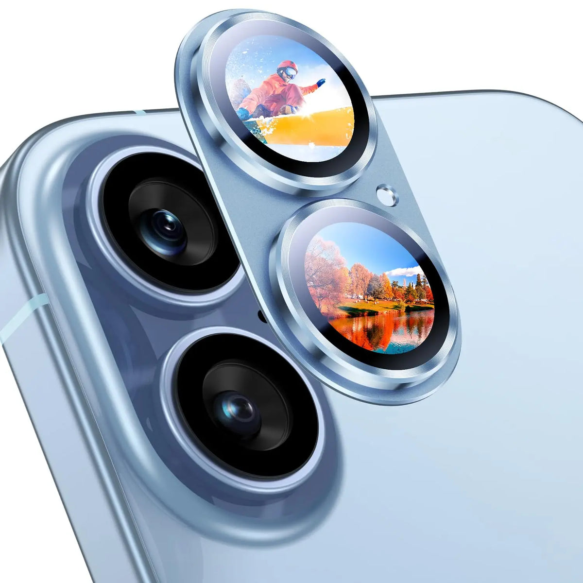 Metal Tempered Glass Camera Protector for iPhone 17 Pro Max Lens Protection For iPhone 17 Pro Air Phone Lens Cover Accessories