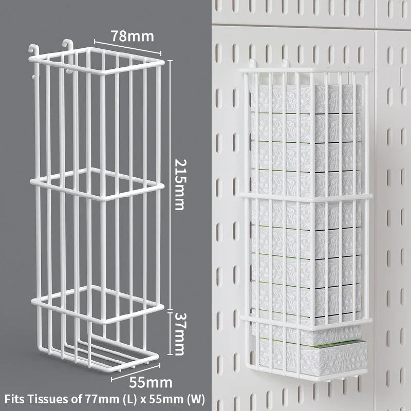 Study Room Pegboard with Shelves Tool Free Wall Grid Scratch Proof Easy to Install for Computer Desk Accessories