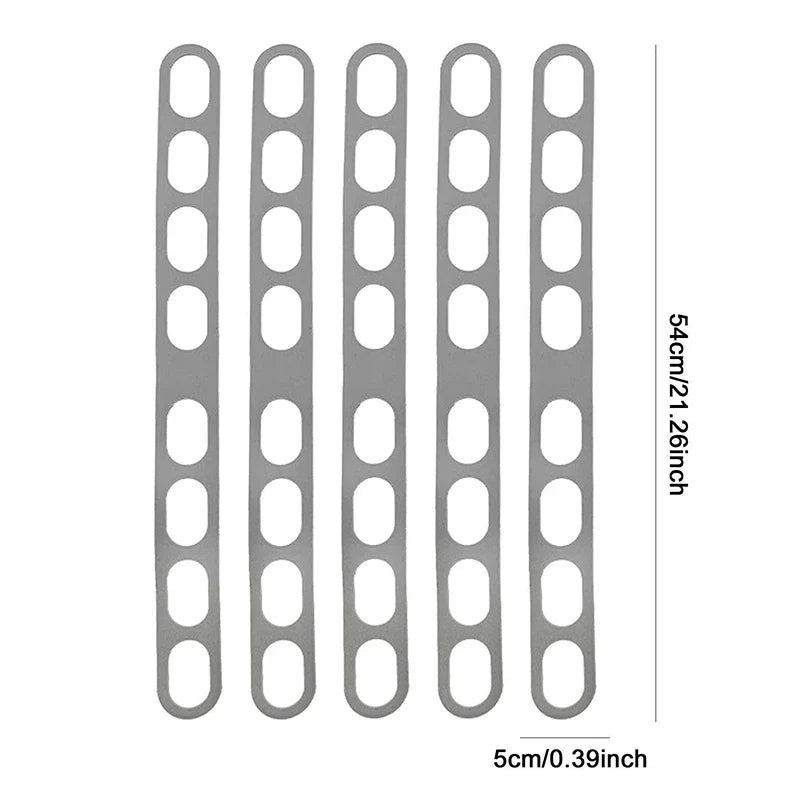 54cm Reusable Silicone Elastic Band Lid Straps for Pot Lid Holder Lunch Box Strap Elastic Bands Outdoor Tableware Storage Tools