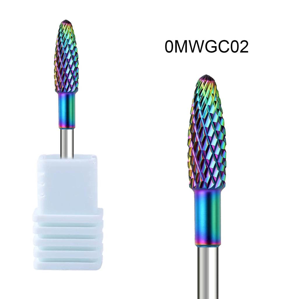 Tungsten Carbide Nail Drill Bits, Suitable For Removing Acrylic And Gel Nails, Professional Electric Manicure And Pedicure Tool.