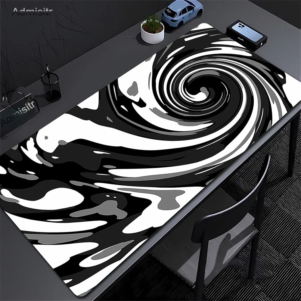 Mouse Pad Black Deskmat Xxl Carpet Desk Accessories Laptop Gamer Mause Pad White Large Mousepad 900x400 Office Tables mouse mats