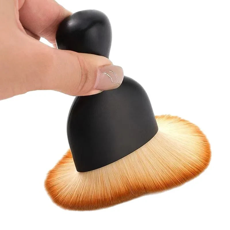 1PCS Nail Cleaning Brush Powder Nail Brush Cleaning Nails Dust Nail Brush Makeup Brushes Manicure Accessories XJS12