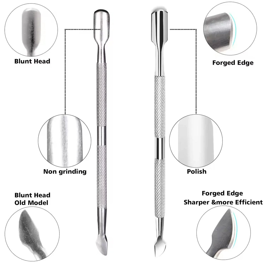 LULAA Cuticle Trimmer Professional Pedicure and Nail Care Tool Suitable for Removing Dead Skin from Fingernails and Toenails