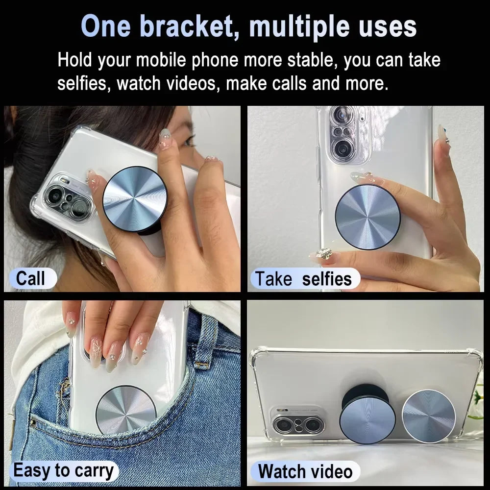 Grippopso Magnetic Folding Cell Phone Grip For Samsung Holder Socket Pocket For IPhone 52 Magnet Safe Ring Finger Expanding Stan