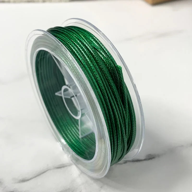 0.5/1/1.5/2/3MM LineWaxed Cord Cotton Thread String Strap Necklace Rope Bead Bracelet for DIY Jewelry Making Supplies