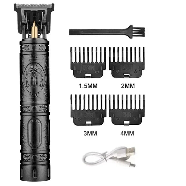 2026 Hot T9 Electric Haircutting Machine Cordless Hair Cutting Shears Professional Men's Shaving Tools Men's Haircutting Shears