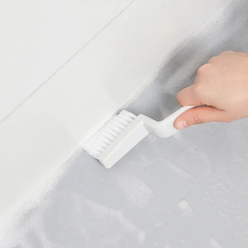 Multi-Purpose Corner Gap Cleaning Brush for Bathroom Tile Floor Window Groove Household Cleaning Tool