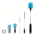 3-in-1 Stainless Steel Water Bottle Brush Set Cleaning Brush Long Handle Water Bottles Cleaner Washing Kitchen Scrubbing Tools