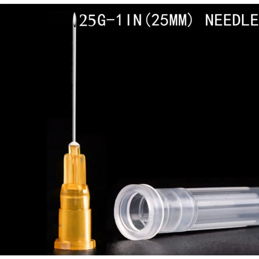 1Ml/Cc Disposable Lab Syringe with 1" Needle, 50/100Pcs Individually Sealed Package