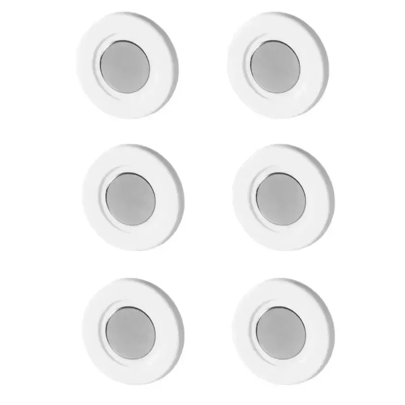3-12pc Remote Magnetic Wall Holder Magnetic Paster Remote Control Holder No Drilling Storage Magnetic Hook Home Organization