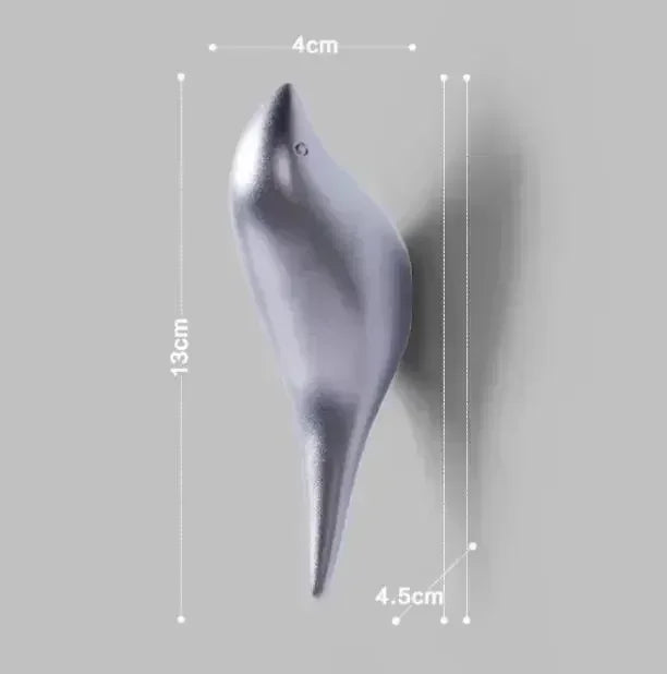Birds Hanger Hook For Child's Room Creative Resin Model Bathroom Wall Hooks Housekeeper Sucker Hooks For Key hanger