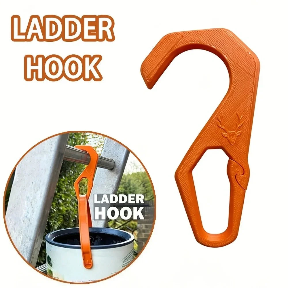 Household Staircase Hook, Installed on the Ladder, Makes It Convenient for You to Repair the Walls and Roof of Your House.