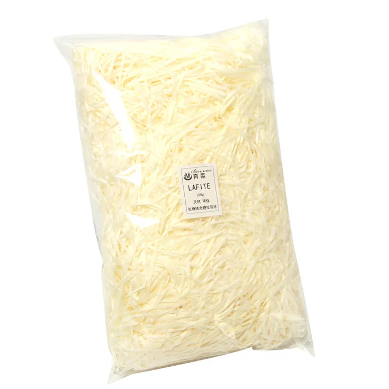 20/50g Multicolored Shredded Crinkle Paper Strands Shredded Crinkle Confetti DIY Gift Box Filling Party Wedding Christmas Decor