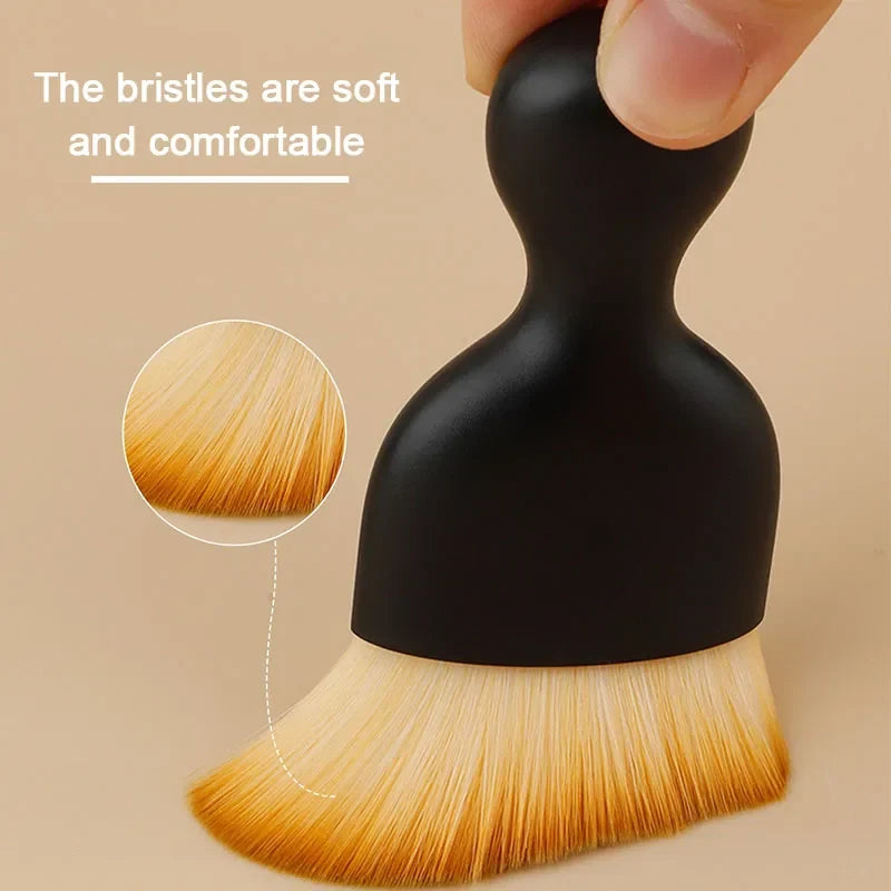1PCS Nail Cleaning Brush Powder Nail Brush Cleaning Nails Dust Nail Brush Makeup Brushes Manicure Accessories XJS12