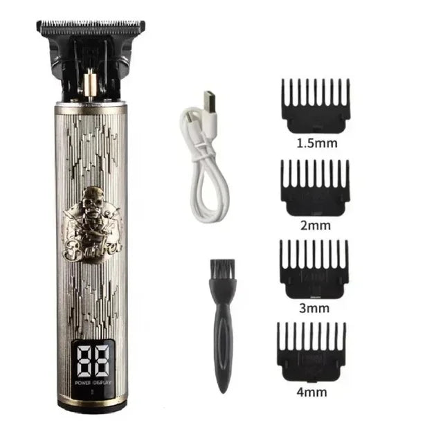 2026 Hot T9 Electric Haircutting Machine Cordless Hair Cutting Shears Professional Men's Shaving Tools Men's Haircutting Shears