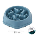 1Pc Slow Feeder Dog Bowl Anti-choking Puppy Food Bowl Anti-slip Pet Slow Eating Dog Dishes Puzzle Feeders for Dogs Small Medium