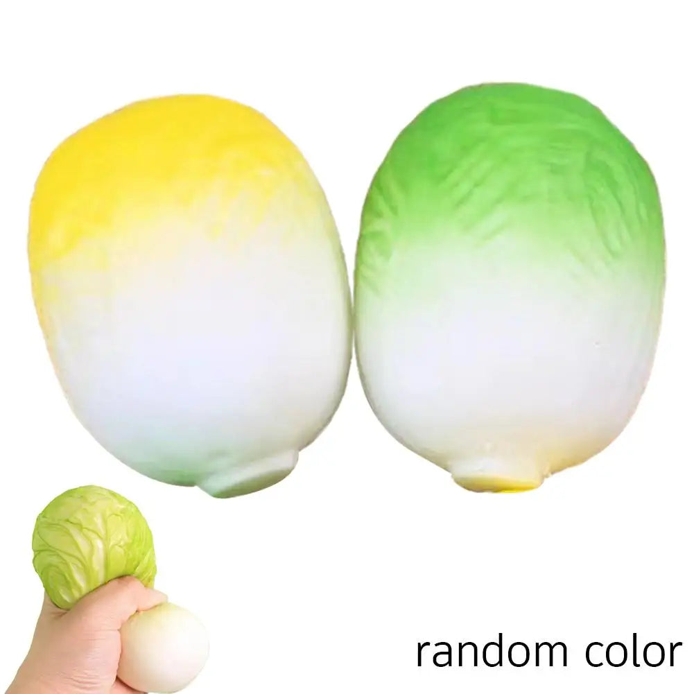 Artificial Pickled Cucumber Squishy Fidget Adult Slow Rebound Decompression Toy Carrots Bananas Soft Stress Relief Squeeze Toy