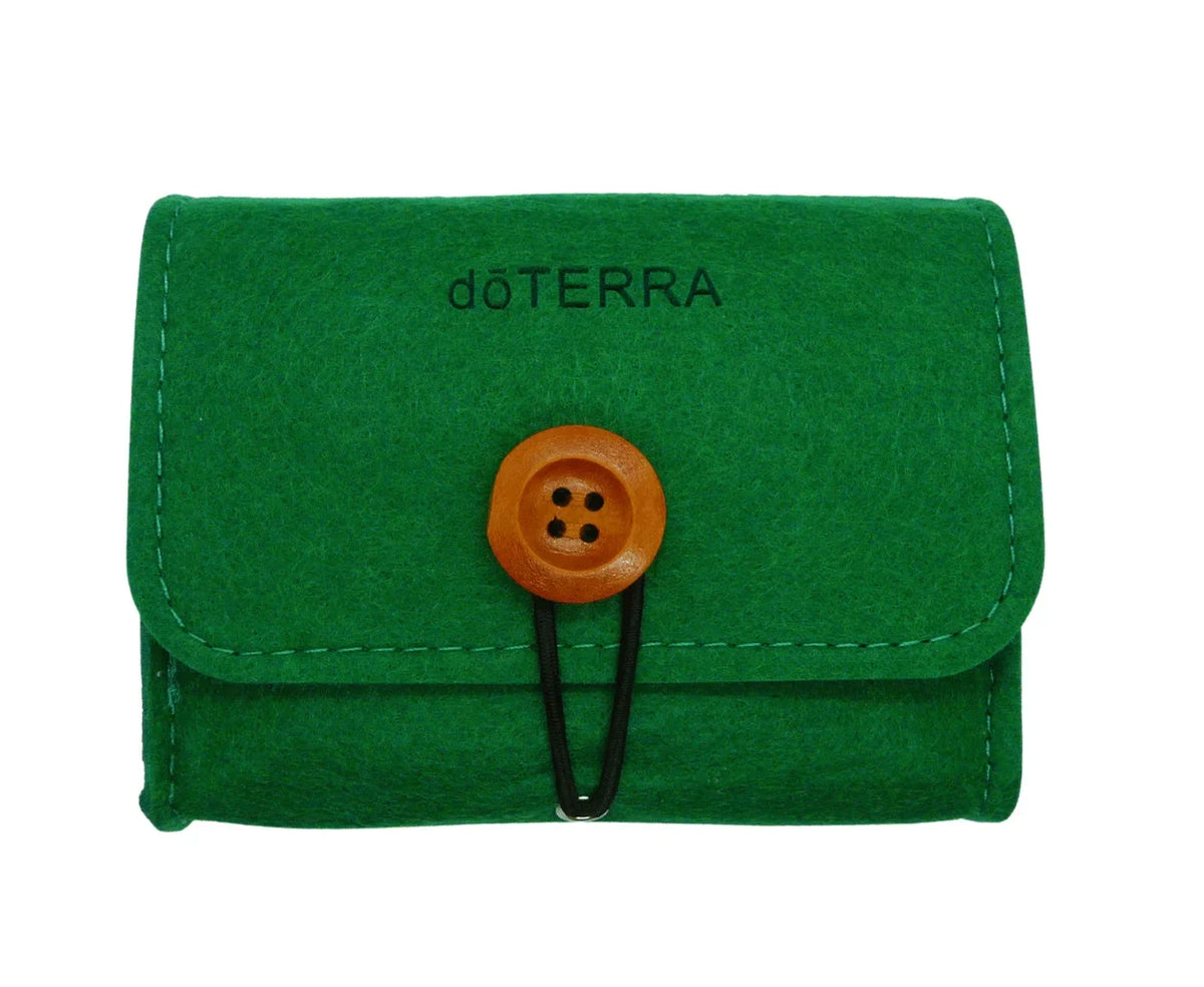 Felt Essential Oil Case for DoTERRA Young Living 6 Slots 10ML Storage Bag Bottles Holder Essential Oil Aromatherapy Storage Bag