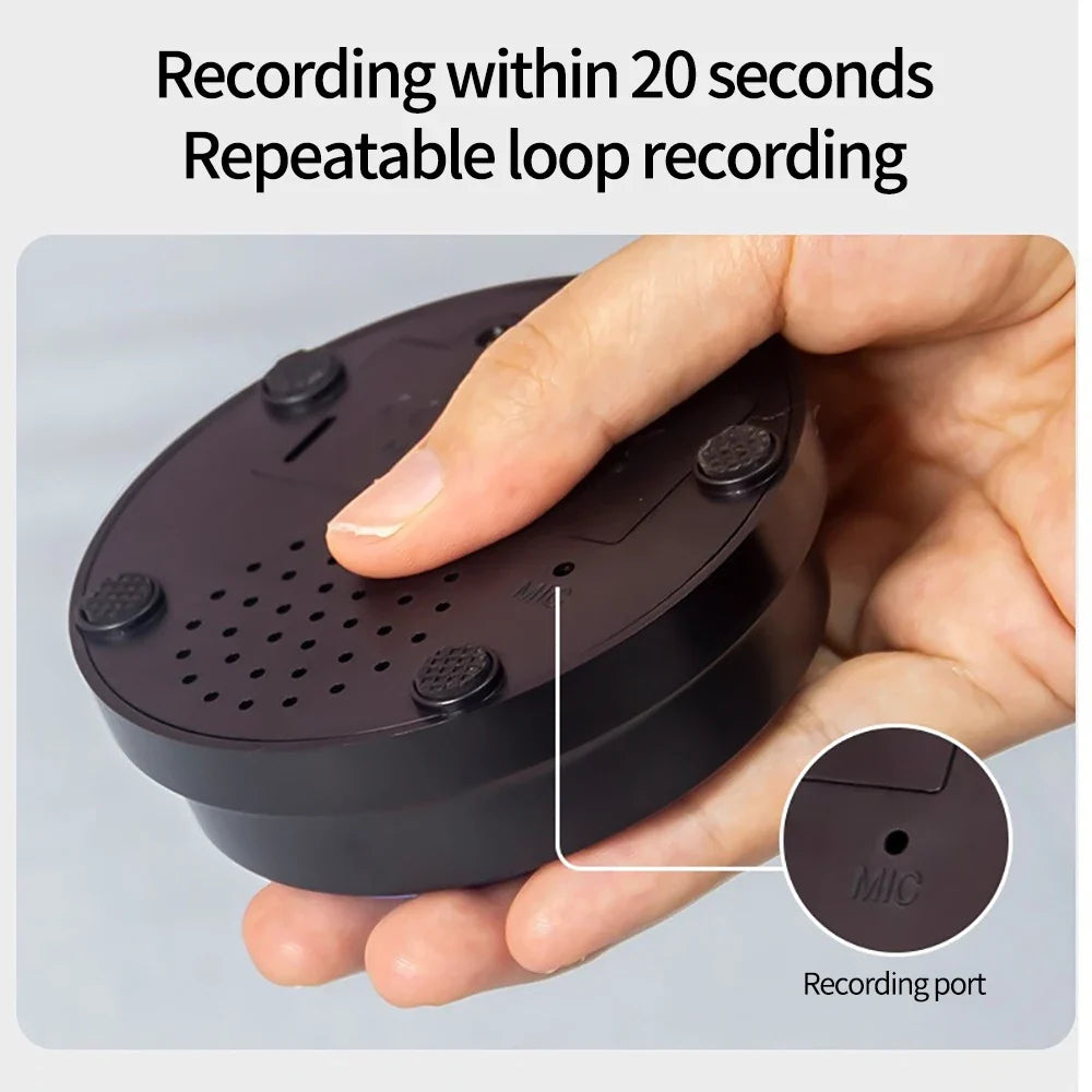 Voice Recording Button Pet Toys Dog Buttons for Communication Pet Training Buzzer Recordable Talking Button Intelligence Dog Toy