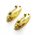 Retro European style curtain tie hooks retro swan gold hooks hangers storage racks brackets home accessories 2PCS
