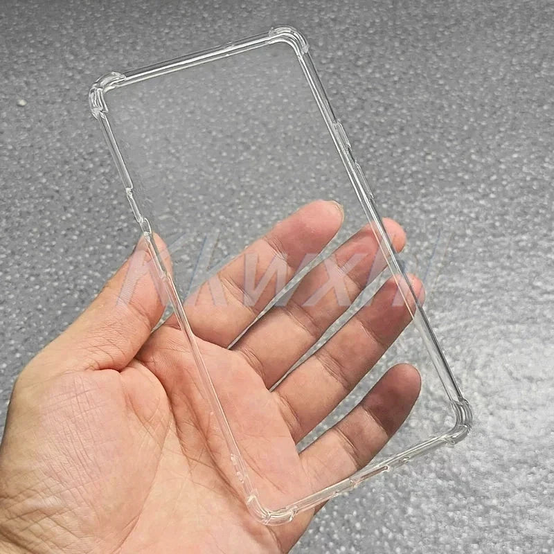 For IReader Tango 6.13" E-book Soft TPU Drop Resistance Case Clear Original Protective Back Cover