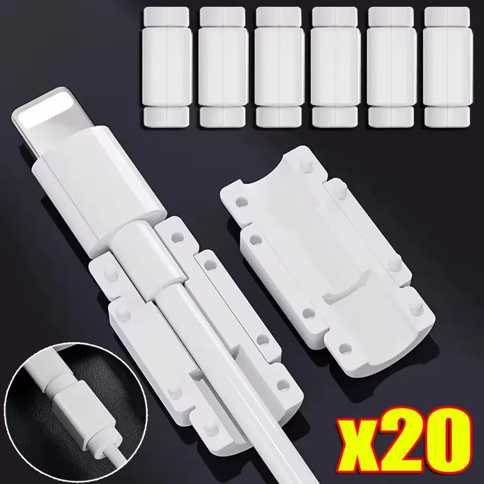 Universal Charger Cable Protector for IPhone IOS/Type C/Micro USB/Android Cable Winder Anti-Breaking Wire Protective Sleeve