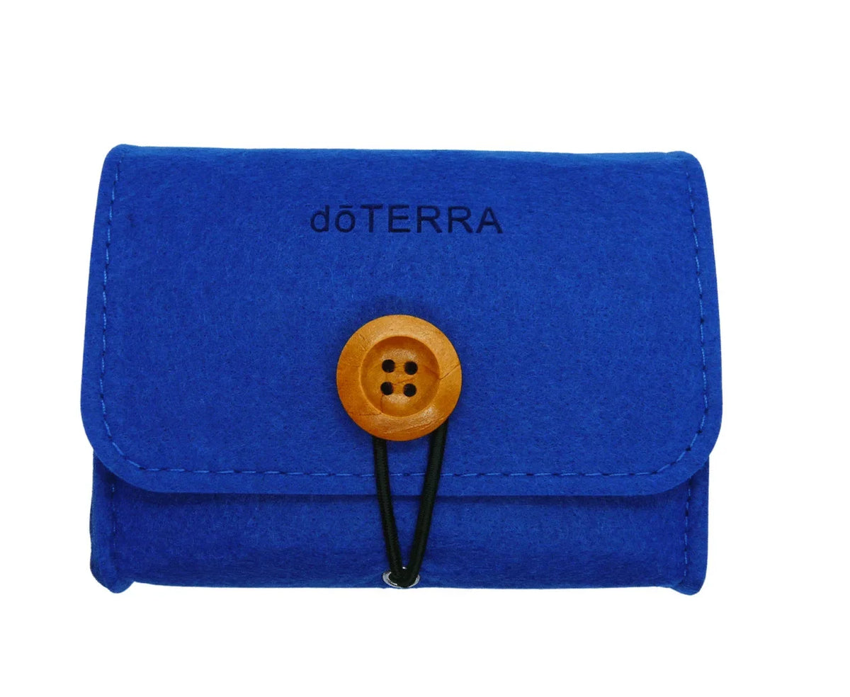 Felt Essential Oil Case for DoTERRA Young Living 6 Slots 10ML Storage Bag Bottles Holder Essential Oil Aromatherapy Storage Bag