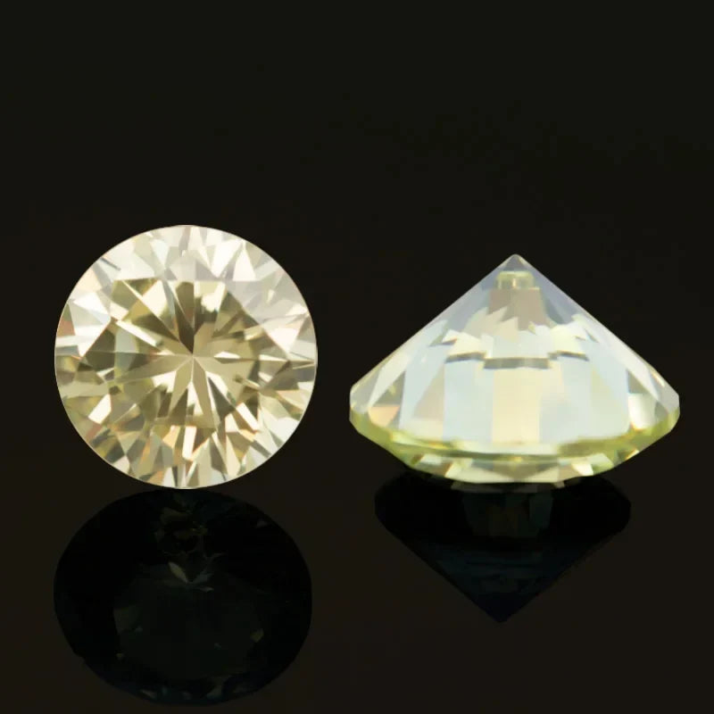 1000pcs/bag AAAAA Grade Various Color 0.8~2.75mm Zirconia Gems Beads Round Cut Cubic Zircon Stones For Jewelry Making