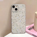 Luxury Silicone Phone Case For iPhone 15 Pro Fundas iPhone 13 11 16 Pro Max 12 Mini 14 Plus 11pro 13pro Shockproof Flowers Cover