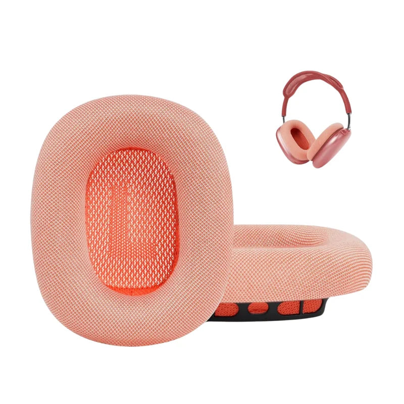 Magnetic Replacement Mesh Ear Pads for AirPods Max Headphones, Soft Ear Cushion Earmuff Pillow