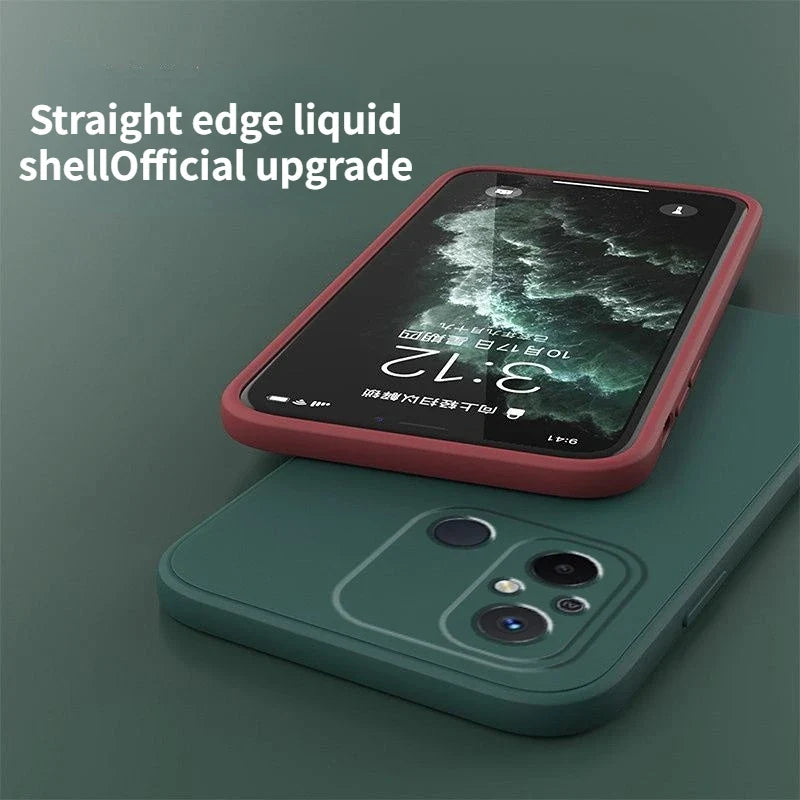 Suitable for Redmi 12C Mobile Phone Case New for Xiaomi Redmi 12C Anti-Fall for 22120RN86C Silicone Solid Color