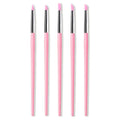 5Pcs/Set Professional Silicone Nail Brushes for UV Gel Polish 3D Nail Art DIY Dotting Tools Manicure Pens