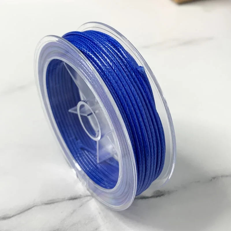 0.5/1/1.5/2/3MM LineWaxed Cord Cotton Thread String Strap Necklace Rope Bead Bracelet for DIY Jewelry Making Supplies