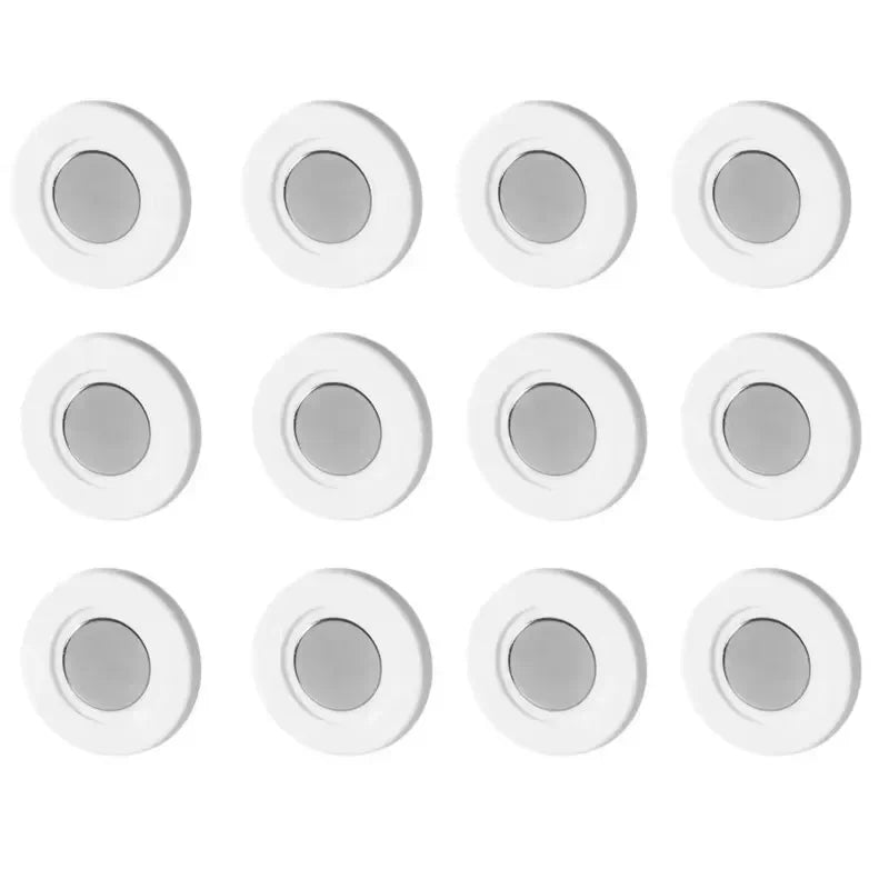 3-12pc Remote Magnetic Wall Holder Magnetic Paster Remote Control Holder No Drilling Storage Magnetic Hook Home Organization